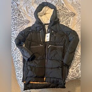 Women's Black Puffer Jacket